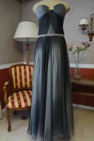 индивидуальный пошив Вечернее платье с открытыми плечами
