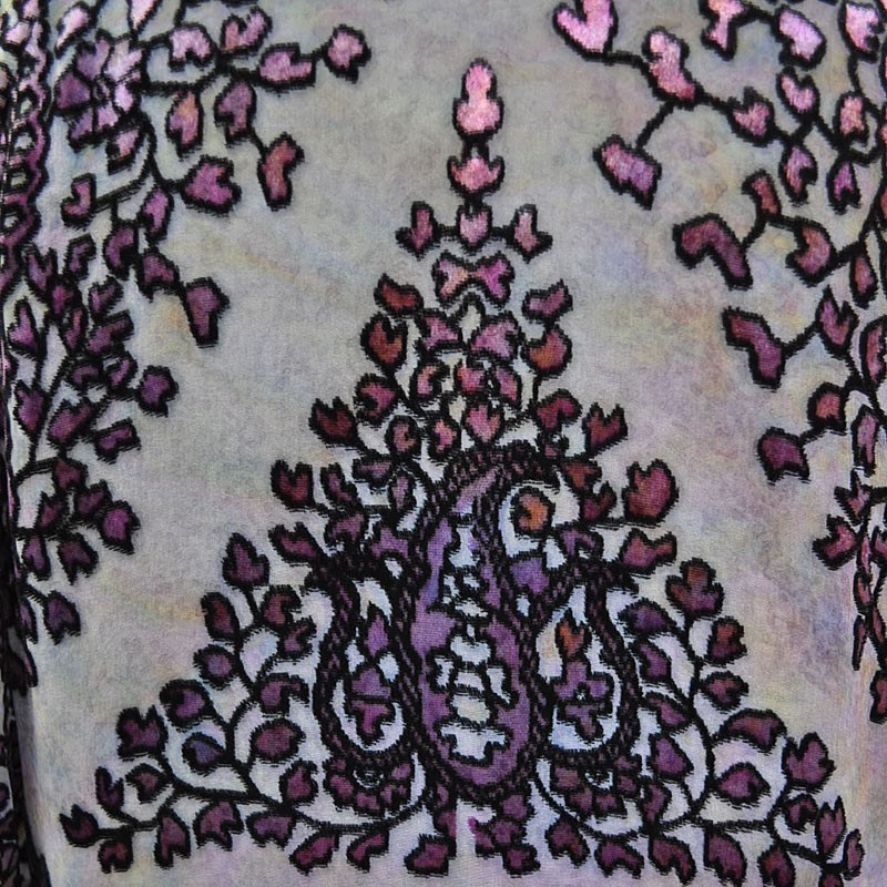 Вечернее платье из ткани фабрики Вouton Renaud