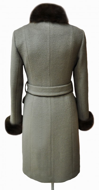 Женское пальто из итальянской ткани