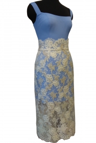 индивидуальный пошив Платье с кружевной юбкой