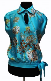 индивидуальный пошив Блуза из натурального шелка